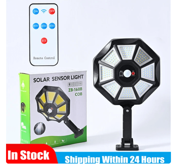 • كشاف Solar Sensor Light الحديث