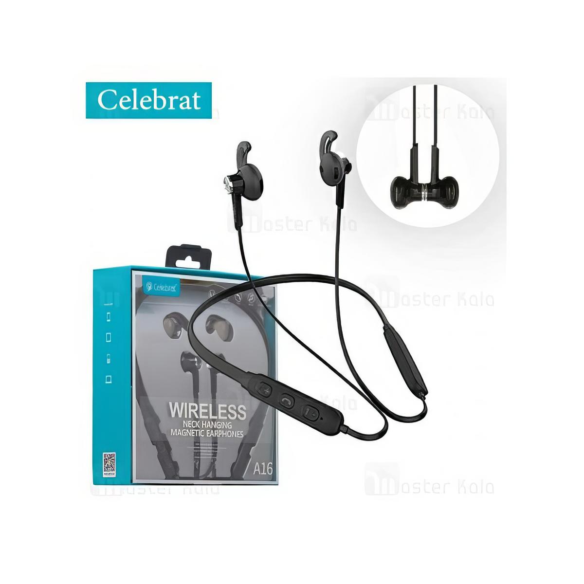 • Celebrat Magnetic Wireless Headset Bluetooth Neckband