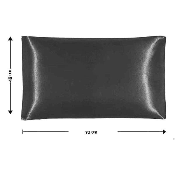 • عرض قطعتين Satin Pillowcase for Hair and Skin, 48*70 cm,