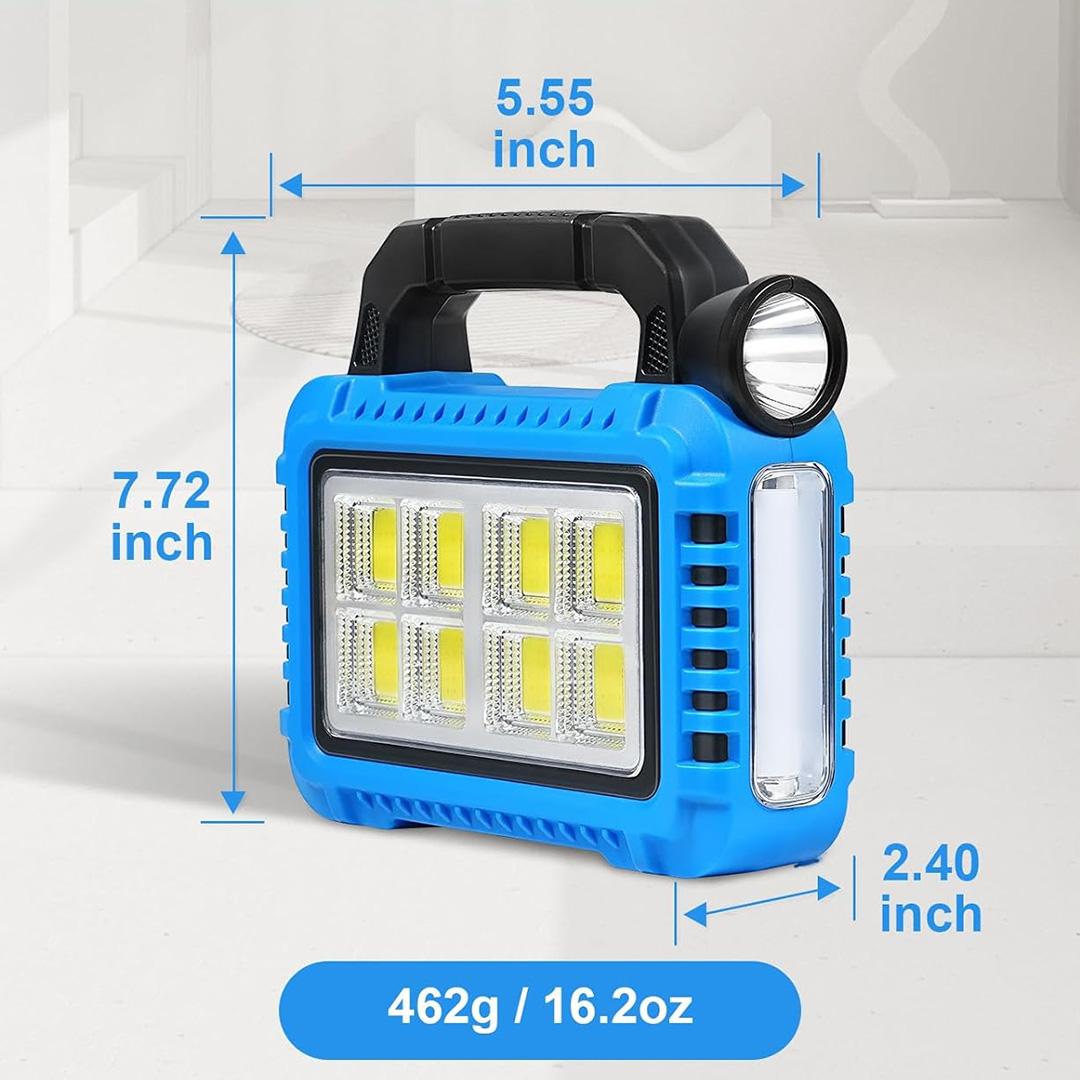 • كشاف طاقة شمسية Solar multifunctional