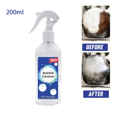 • عرض اسبراي التنظيف الجبار Multipurpose Bubble Cleaner + جوانتي التنظيف الجبار