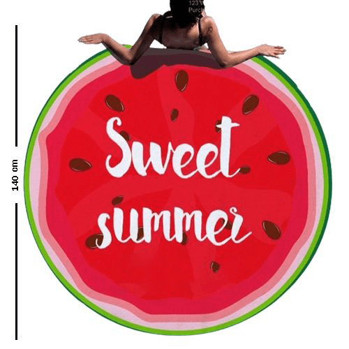 • Beach Mat Watermelon Design